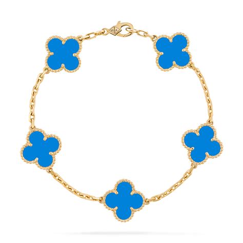 van cleef and arpels alhambra bracelet replica|van cleef bracelet gold price.